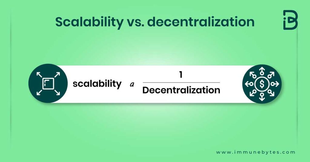 scalability vs decentralization